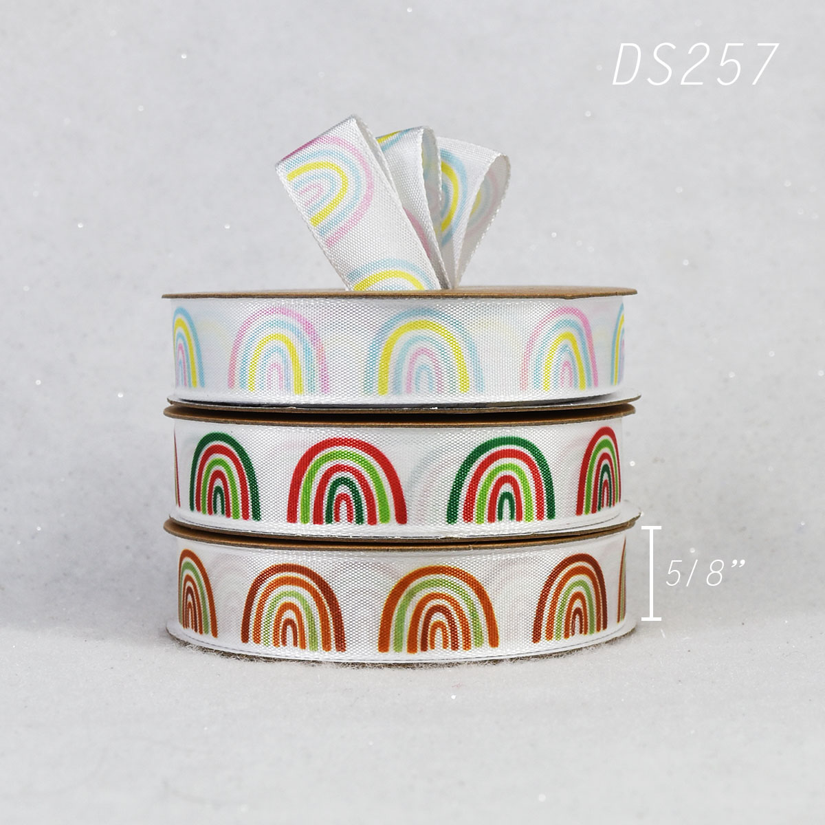 Narrow Rainbow Ribbon