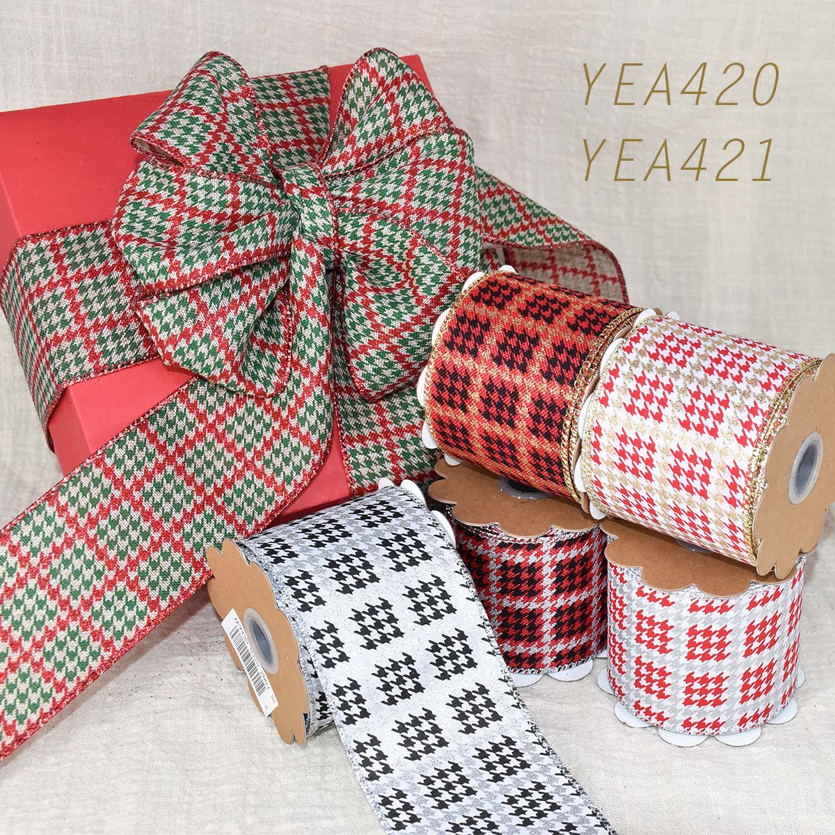 Christmas Plaid Ribbon