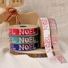 Christmas Noel Narrow Ribbon