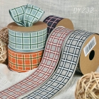 Christmas Checked Ribbon