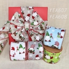 Christmas Candy Cane Gnome Ribbon