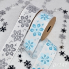 Christmas Snowflakes Ribbon