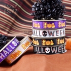 Halloween Pumpkin Ghost And Skull Ribbon