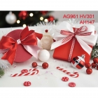 Red&Withe Christmas Ribbons