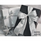 Silver&Black Christmas Ribbons