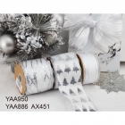 Silver Christmas Ribbons