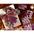 Burgundy Christmas Ribbons