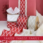 Christmas Diamond Plaid Ribbon