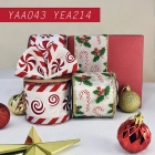 Christmas Candy Cane Ribbon