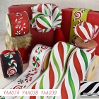 Classic Christmas Candy Cane Ribbon