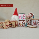 Christmas Ho Ho Ho Gnome Ribbon