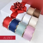 AL043 - Christmas Plaid Wired Ribbon
