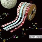 Narrow Snowflake Ribbon