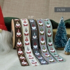 Narrow Christmas Gnome Ribbon