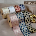 Christmas Foil Daimond Ribbon