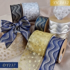 Christmas Glitter Dots and Luxury Ribbon