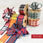 Woven Plaid Ribbon