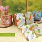 Easter Plaid Carrot Ribbon