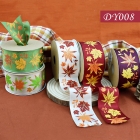 Fall Leaves Wired Ribbon