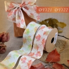 Fall Leaves Wired Ribbon