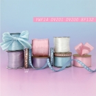 Spring Crushed Wired Ribbon