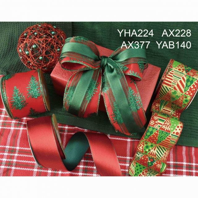 Traditional Christmas Ribbons