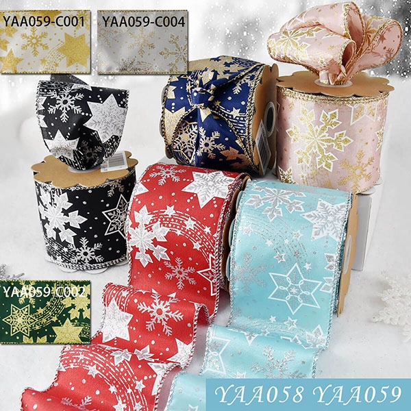 Snowflake Pattren Ribbon
