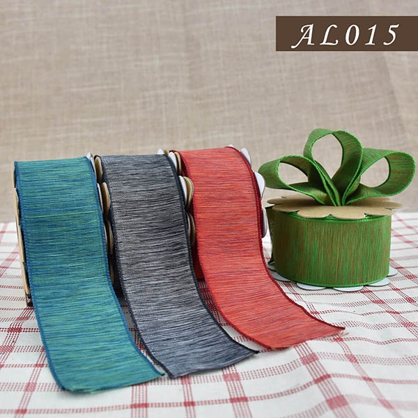 AL015-2 Two Color Stripes Ribbon