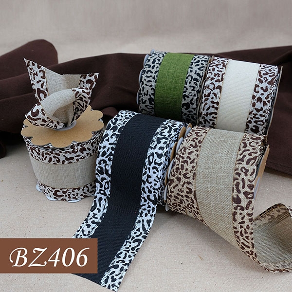 Combo Leopard Ribbon