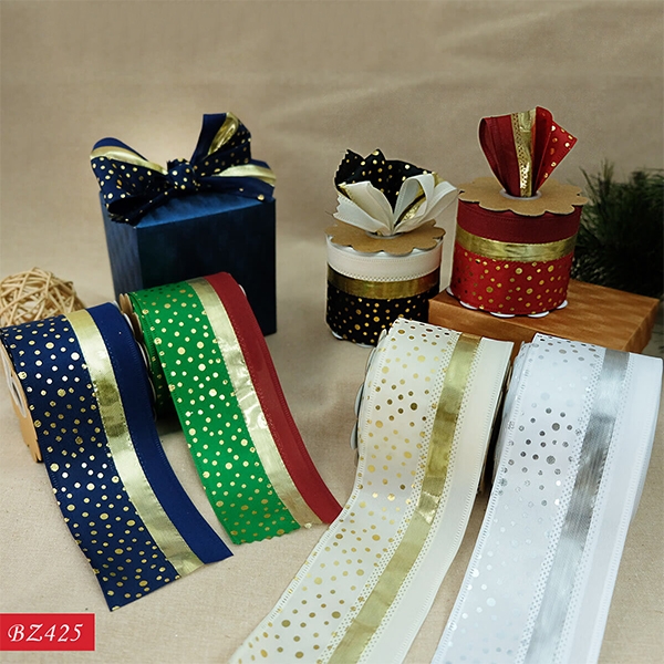 Combo Foil Dots Ribbon