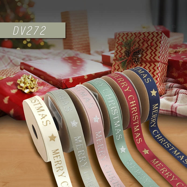 Narrow Christmas Ribbon