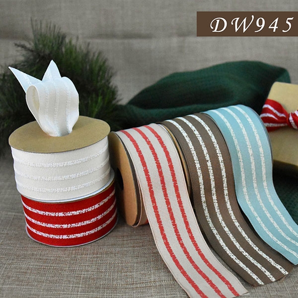 Christmas Stripe Ribbon