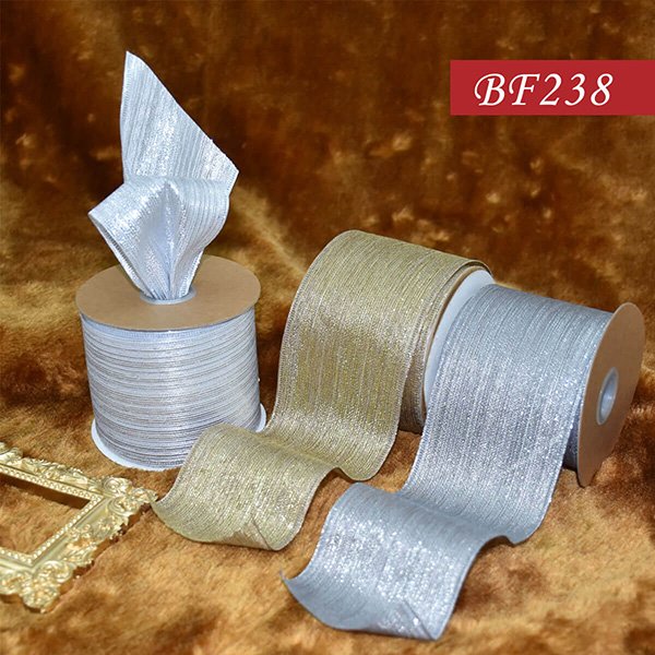 Metallic Wired Ribbon