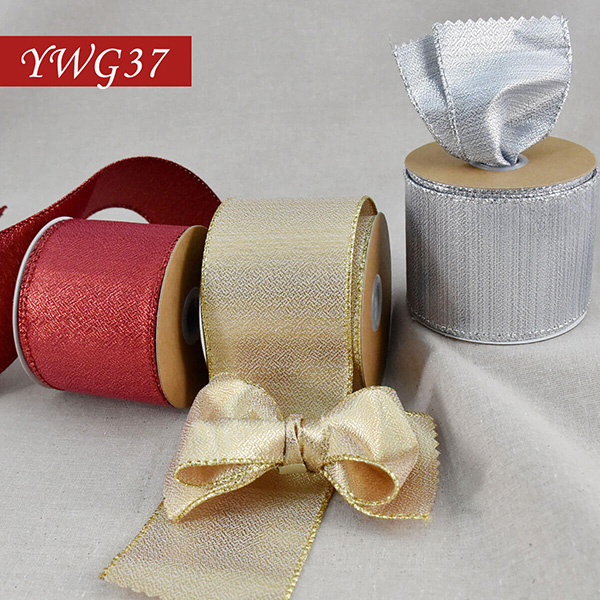 Metallic Wired Ribbon