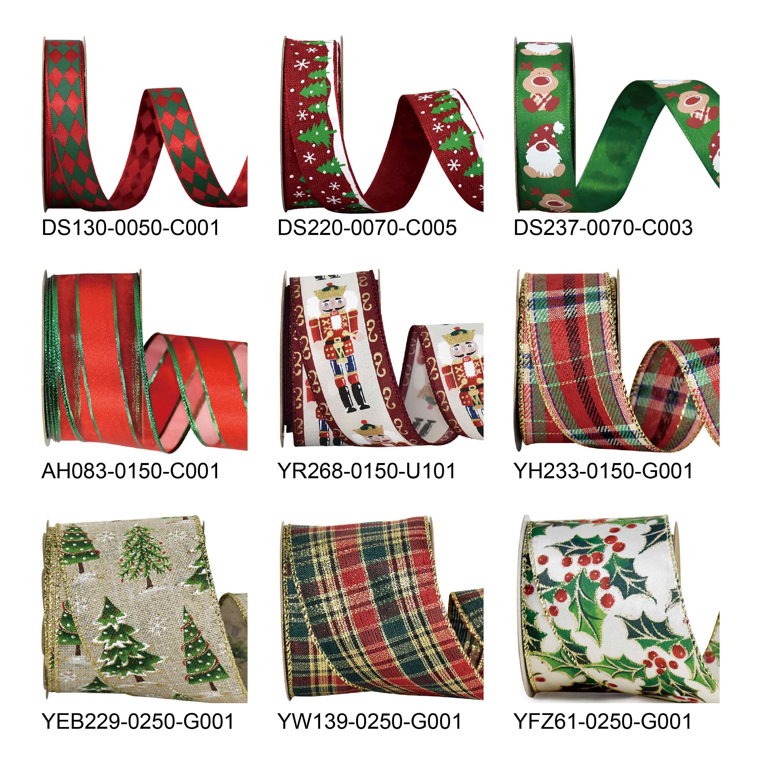 proimages/products/Seasonal_and_Holiday_Decoration_Ribbon/Christmas/DS130_DS220_DS237_AH083_YR268_YH233_YEB229_YW139_YFZ61.jpg