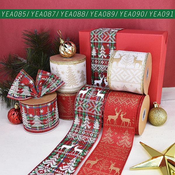 Scandinavian Christmas Ribbon