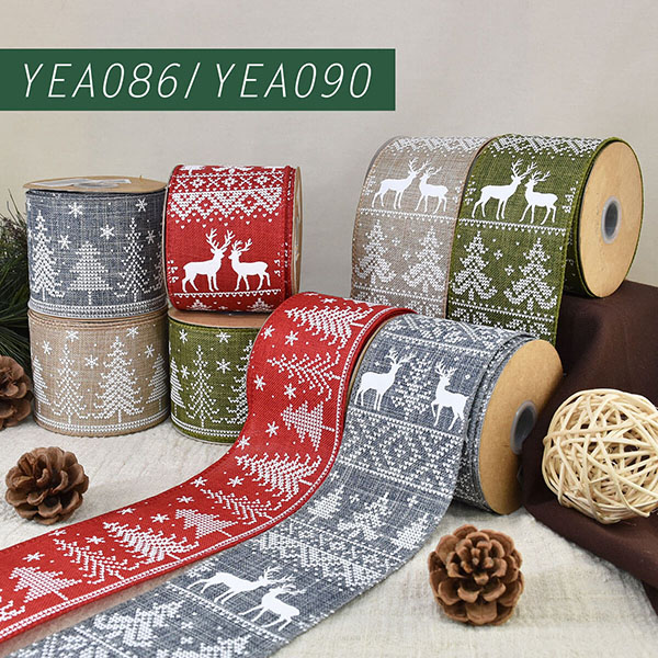 Scandinavian Christmas Ribbon