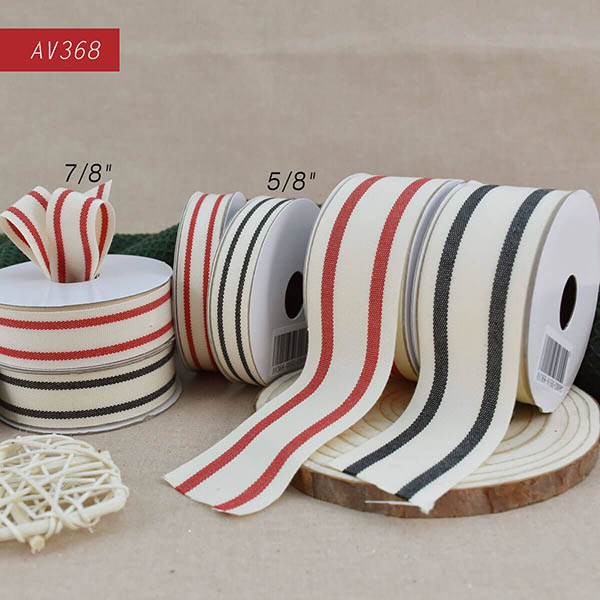 AV368 - Woven Linen Ribbon