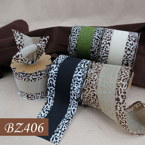Combo Leopard Ribbon