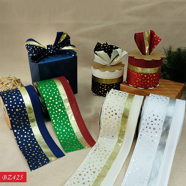 Combo Foil Dots Ribbon