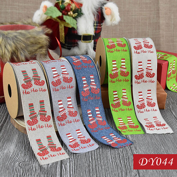 Christmas Elf Feet Ribbon