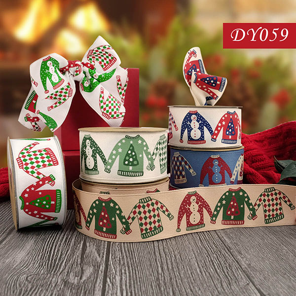 Christmas Sweater Ribbon