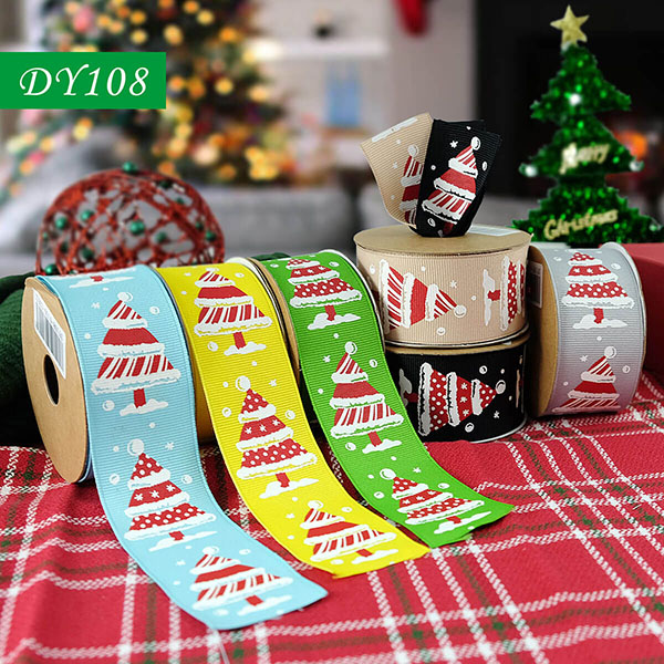 Christmas Cute Tree Ribbon