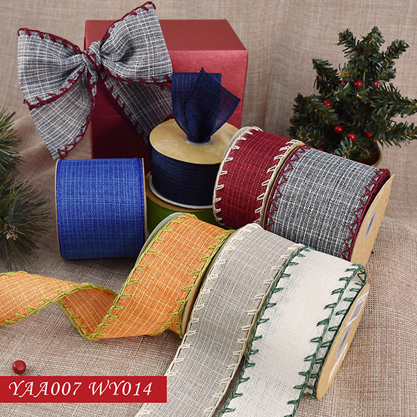 Christmas Plain Ribbon