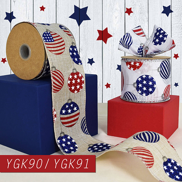 4TH of July Ornament Ribbon