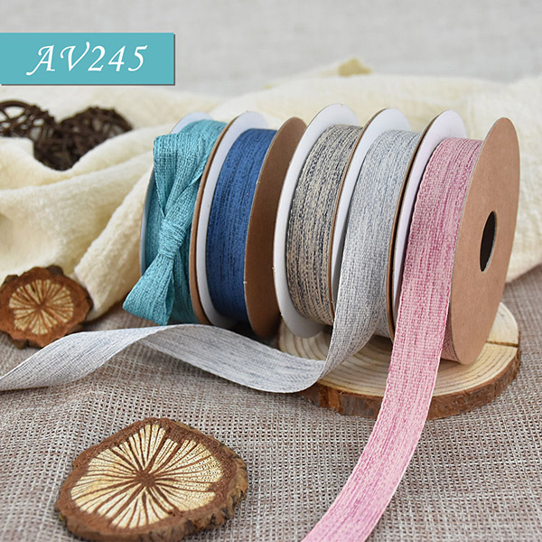 Spring Narrow Woven Ribbon