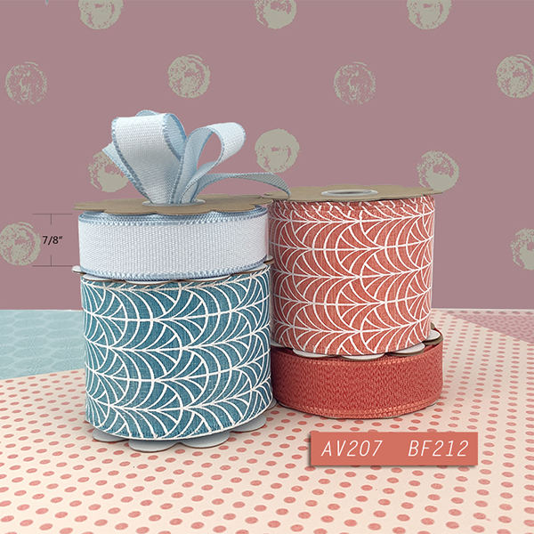 Geometric Spring Ribbon